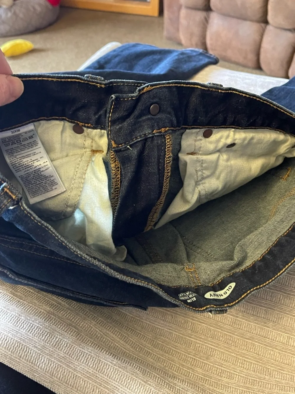 Men's Dark Blue Denim Jeans by Old Navy Size 32 X 36